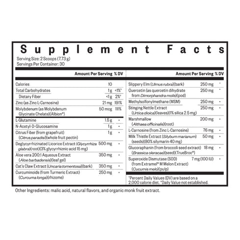 Gut Nutrients - Öflug meltingarblanda